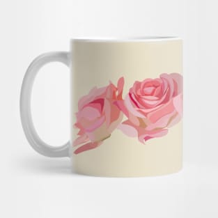 Pink roses Mug